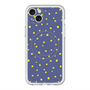 スリムプロテクションプレミアムケース with MagSafe［ Drawing Dot - Navy ］
