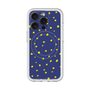 スリムプロテクションプレミアムケース with MagSafe［ Drawing Dot - Navy ］