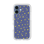 スリムプロテクションプレミアムケース with MagSafe［ Drawing Dot - Navy ］