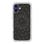 スリムプロテクションプレミアムケース with MagSafe［ Drawing Dot - Black ］
