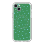 スリムプロテクションプレミアムケース with MagSafe［ Drawing Dot - Green ］