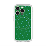スリムプロテクションプレミアムケース with MagSafe［ Drawing Dot - Green ］