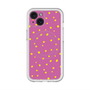 スリムプロテクションプレミアムケース with MagSafe［ Drawing Dot - Pink ］
