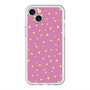 スリムプロテクションプレミアムケース with MagSafe［ Drawing Dot - Pink ］