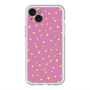 スリムプロテクションプレミアムケース with MagSafe［ Drawing Dot - Pink ］