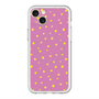 スリムプロテクションプレミアムケース with MagSafe［ Drawing Dot - Pink ］