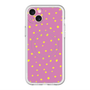 スリムプロテクションプレミアムケース with MagSafe［ Drawing Dot - Pink ］