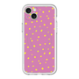 スリムプロテクションプレミアムケース with MagSafe［ Drawing Dot - Pink ］