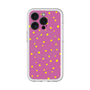 スリムプロテクションプレミアムケース with MagSafe［ Drawing Dot - Pink ］