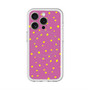 スリムプロテクションプレミアムケース with MagSafe［ Drawing Dot - Pink ］