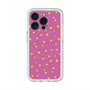 スリムプロテクションプレミアムケース with MagSafe［ Drawing Dot - Pink ］