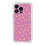 スリムプロテクションプレミアムケース with MagSafe［ Drawing Dot - Pink ］