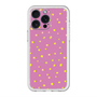 スリムプロテクションプレミアムケース with MagSafe［ Drawing Dot - Pink ］