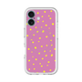 スリムプロテクションプレミアムケース with MagSafe［ Drawing Dot - Pink ］