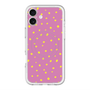 スリムプロテクションプレミアムケース with MagSafe［ Drawing Dot - Pink ］