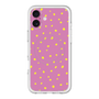 スリムプロテクションプレミアムケース with MagSafe［ Drawing Dot - Pink ］