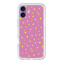 スリムプロテクションプレミアムケース with MagSafe［ Drawing Dot - Pink ］