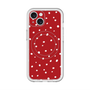 スリムプロテクションプレミアムケース with MagSafe［ Drawing Dot - Red ］