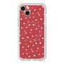 スリムプロテクションプレミアムケース with MagSafe［ Drawing Dot - Red ］