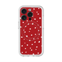 スリムプロテクションプレミアムケース with MagSafe［ Drawing Dot - Red ］