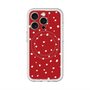 スリムプロテクションプレミアムケース with MagSafe［ Drawing Dot - Red ］