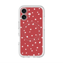 スリムプロテクションプレミアムケース with MagSafe［ Drawing Dot - Red ］