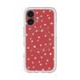 スリムプロテクションプレミアムケース with MagSafe［ Drawing Dot - Red ］