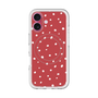スリムプロテクションプレミアムケース with MagSafe［ Drawing Dot - Red ］