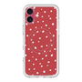 スリムプロテクションプレミアムケース with MagSafe［ Drawing Dot - Red ］