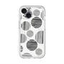 スリムプロテクションプレミアムケース with MagSafe［ Nordic Dot - Black ］