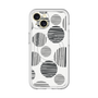 スリムプロテクションプレミアムケース with MagSafe［ Nordic Dot - Black ］