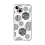スリムプロテクションプレミアムケース with MagSafe［ Nordic Dot - Black ］
