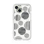 スリムプロテクションプレミアムケース with MagSafe［ Nordic Dot - Black ］