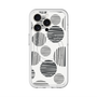 スリムプロテクションプレミアムケース with MagSafe［ Nordic Dot - Black ］