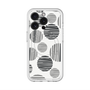 スリムプロテクションプレミアムケース with MagSafe［ Nordic Dot - Black ］