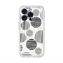 スリムプロテクションプレミアムケース with MagSafe［ Nordic Dot - Black ］