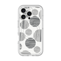 スリムプロテクションプレミアムケース with MagSafe［ Nordic Dot - Black ］