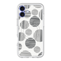 スリムプロテクションプレミアムケース with MagSafe［ Nordic Dot - Black ］