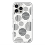 スリムプロテクションプレミアムケース with MagSafe［ Nordic Dot - Black ］