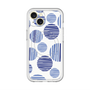 スリムプロテクションプレミアムケース with MagSafe［ Nordic Dot - Blue ］