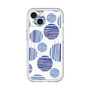 スリムプロテクションプレミアムケース with MagSafe［ Nordic Dot - Blue ］