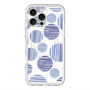スリムプロテクションプレミアムケース with MagSafe［ Nordic Dot - Blue ］