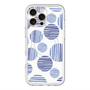 スリムプロテクションプレミアムケース with MagSafe［ Nordic Dot - Blue ］