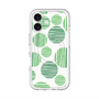 スリムプロテクションプレミアムケース with MagSafe［ Nordic Dot - Green ］