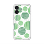 スリムプロテクションプレミアムケース with MagSafe［ Nordic Dot - Green ］