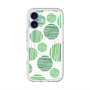 スリムプロテクションプレミアムケース with MagSafe［ Nordic Dot - Green ］