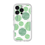 スリムプロテクションプレミアムケース with MagSafe［ Nordic Dot - Green ］