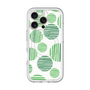 スリムプロテクションプレミアムケース with MagSafe［ Nordic Dot - Green ］