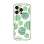 スリムプロテクションプレミアムケース with MagSafe［ Nordic Dot - Green ］