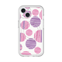 スリムプロテクションプレミアムケース with MagSafe［ Nordic Dot - Pink ］